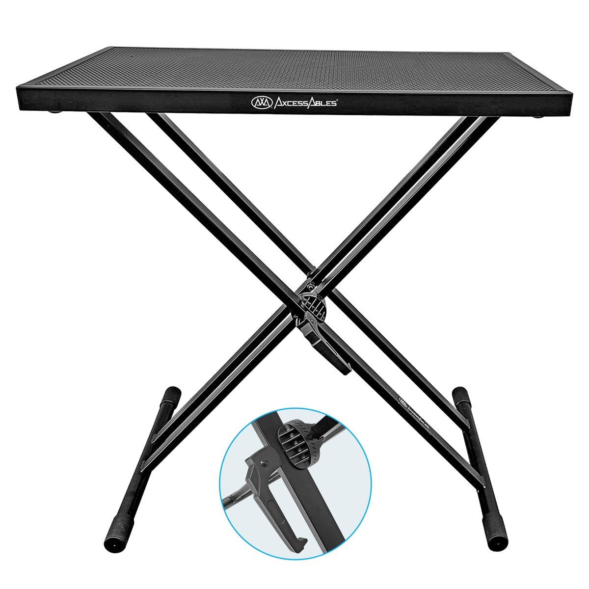 THE STAND ジャーナルスタンダード DOUBLE MESH AxcessAbles MTS-2 DJ/Musician/Tech Portable Tabletop Double
