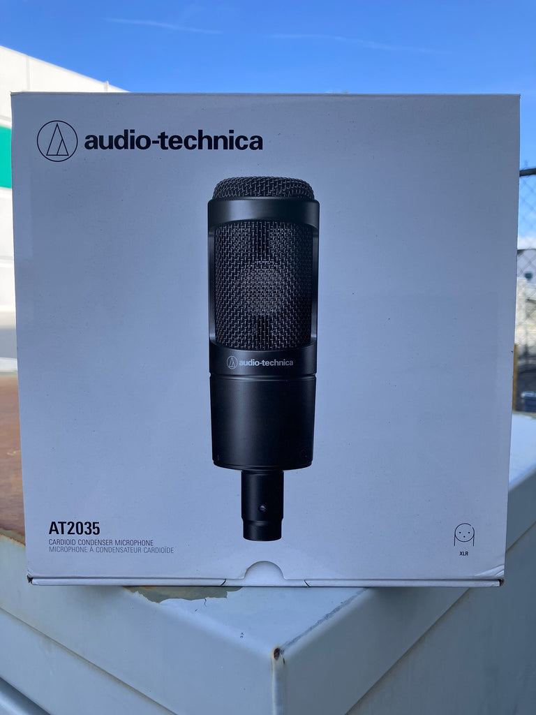 Amazon.com: Audio-Technica AT2035 Condenser Mic + Pop Filter